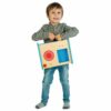 Boy Holding Tender Leaf Toys Foldable Kitchen