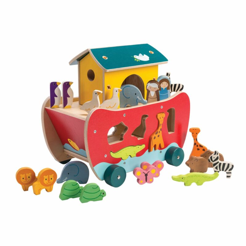 Noah's Shape Sorter Ark from Tender Leaf Toys