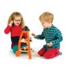 Wooden Rocket Set Space Shuttle Tender Leaf Toys