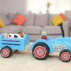 Animal themed tractor toy