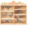 Empty Wooden Set Fun Dinosaur Toy