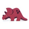 Triceratops Wooden Figure
