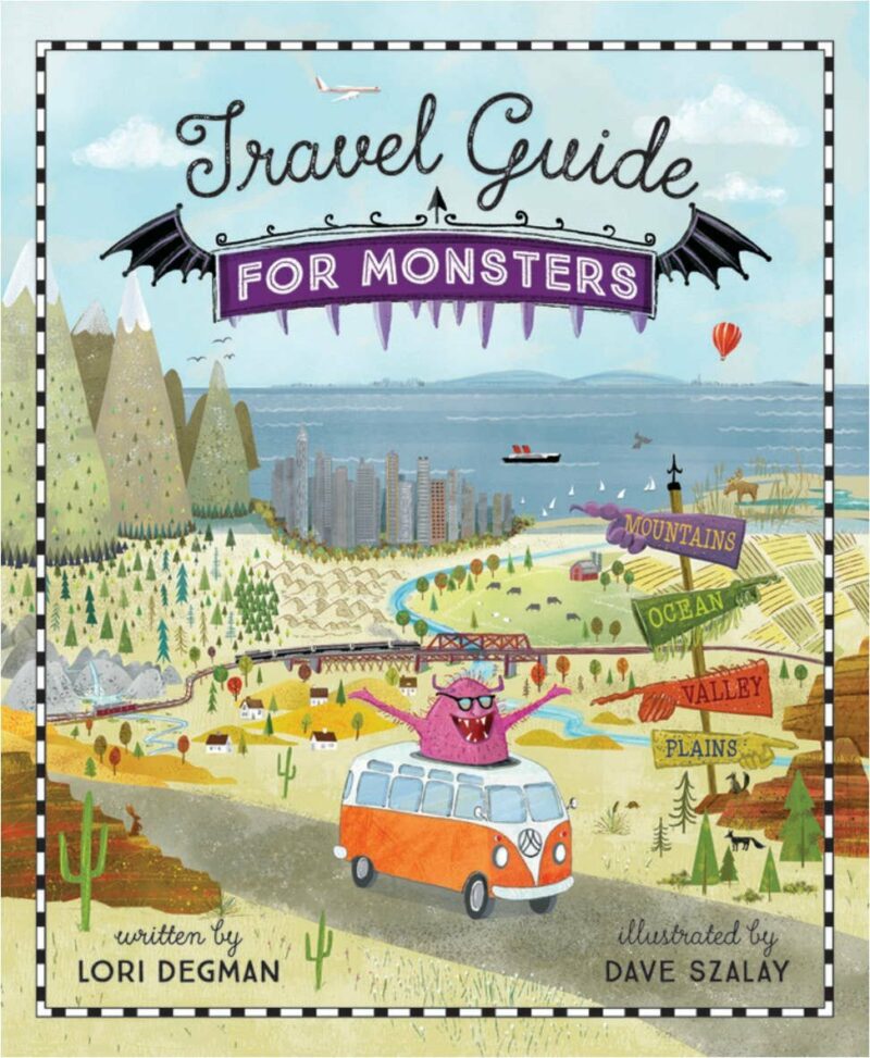 Travel Guide for Monsters Children's Picture Book
