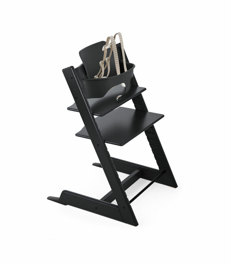 Stokke Tripp Trapp High Chair Shown in Black color
