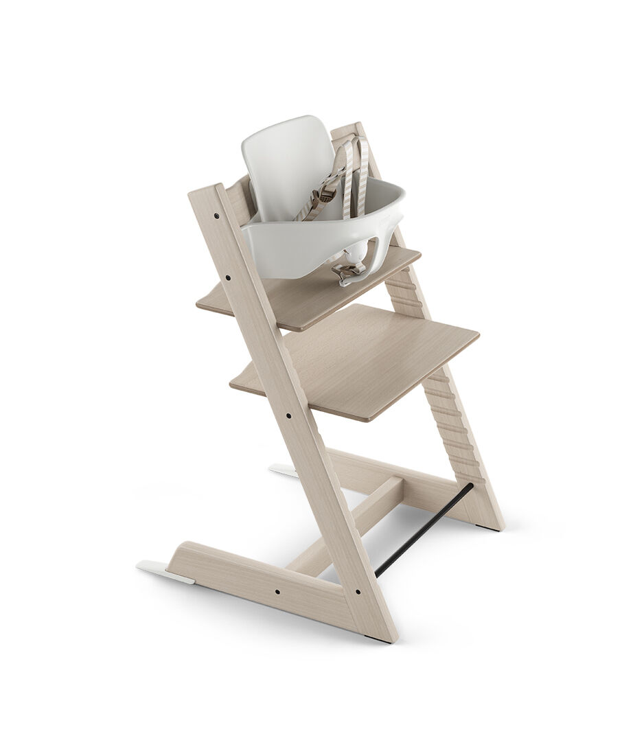 Stokke Tripp Trapp High Chair with Baby Set - Whitewash