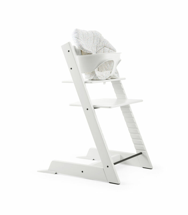 Stokke Tripp Trapp High Chair with Baby Cushion - Soft Sprinkle