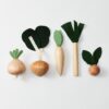 Milton & Goose Wooden Vegetables Play Food