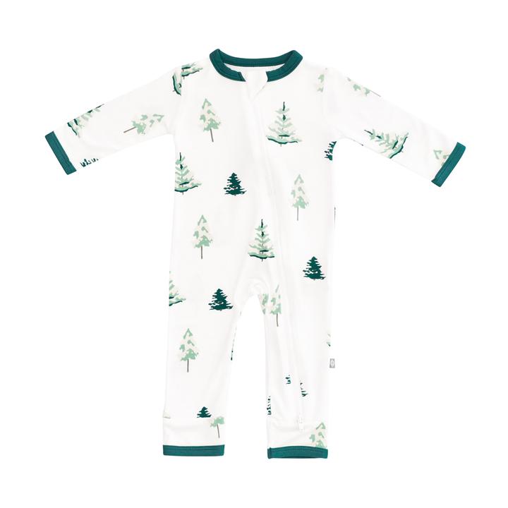 Kyte BABY Zippered Romper in Tree Blossom