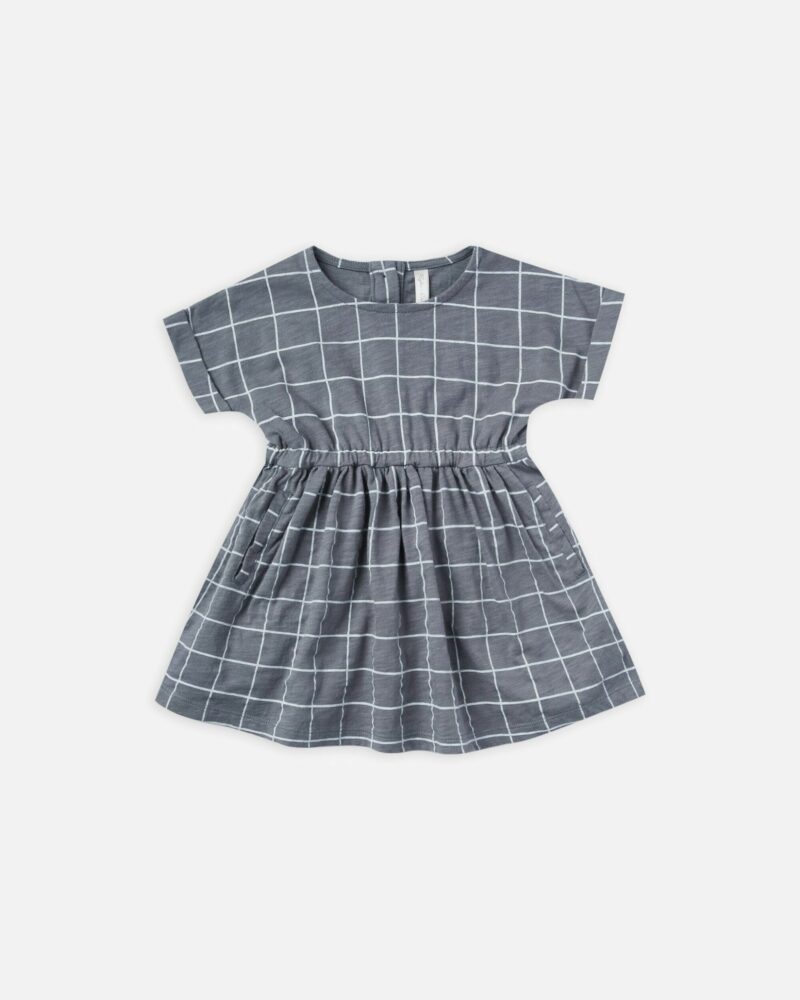 Wavy Check Kat Dress by Rylee & Cru