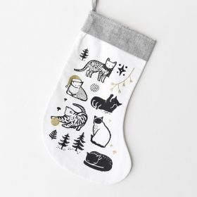 Festive Cats Stocking