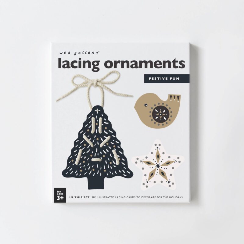 Festive Fun Lacing Ornaments Festive Fun Lacing Ornaments