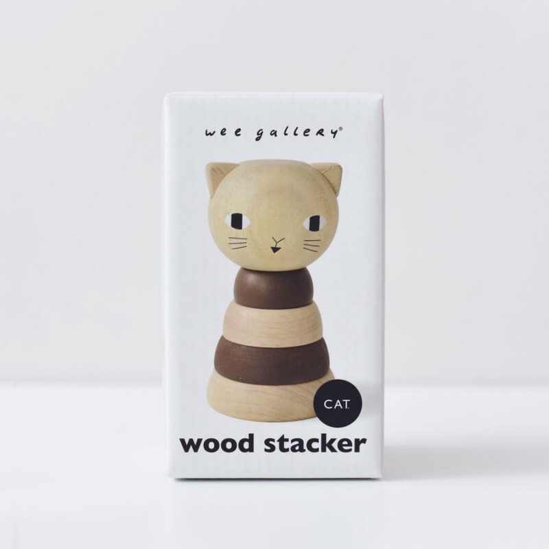 Cat Stacking Toy by Wee Gallery