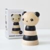 Panda Stacking Toy by Wee Gallery