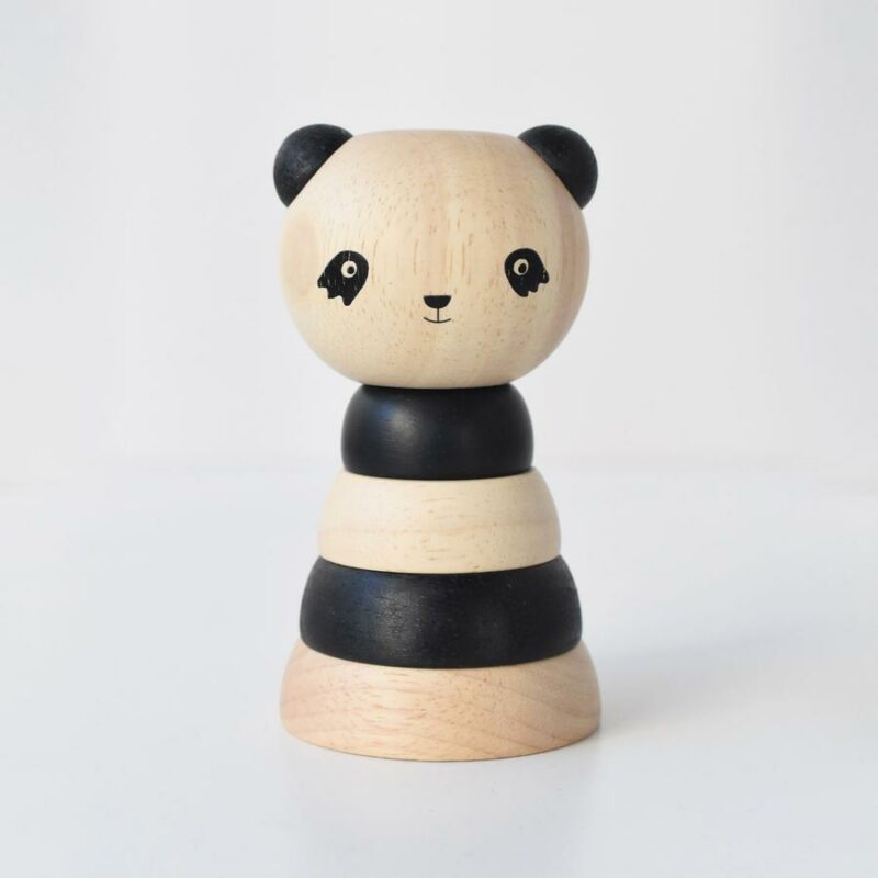Wee Gallery Wood Stacker Panda