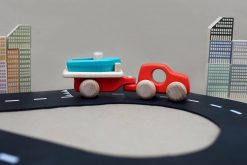 Bajo Wooden Car and Boat Trailer