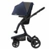 Xari Sport Canopy extends to keep the sun out of baby's eyes