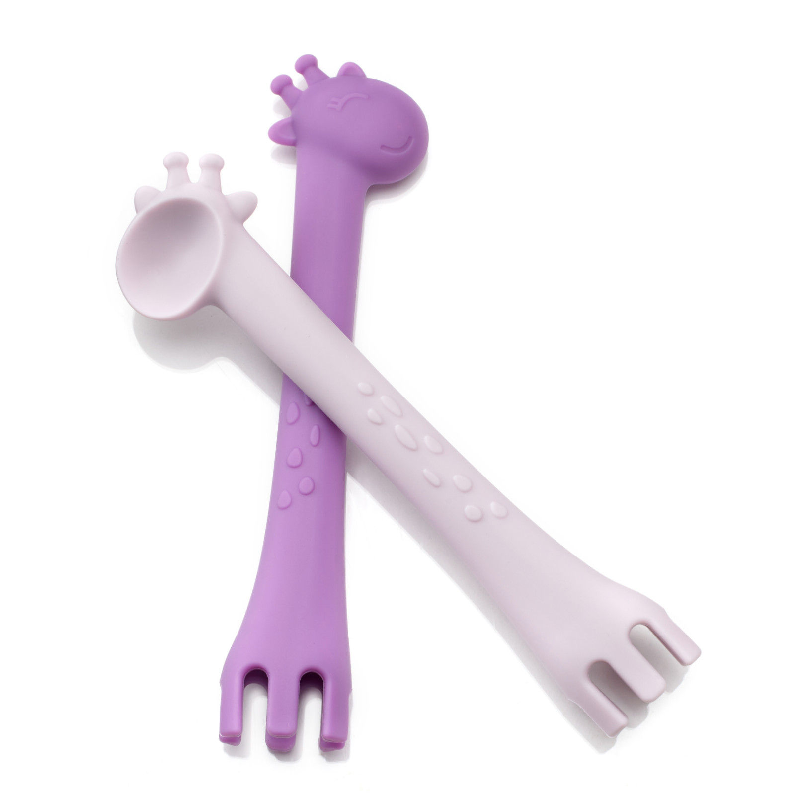 Silicone Fork & Spoon Set - Self Feeding Training Set – Yo Baby Wholesale