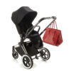 Ali+Oli Adjustable Stroller Hook Leather-Look