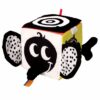 Soft Black and White Cube Toy for Babies
