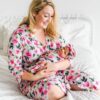 Little Sleepies Bamboo Roses Robe for Moms