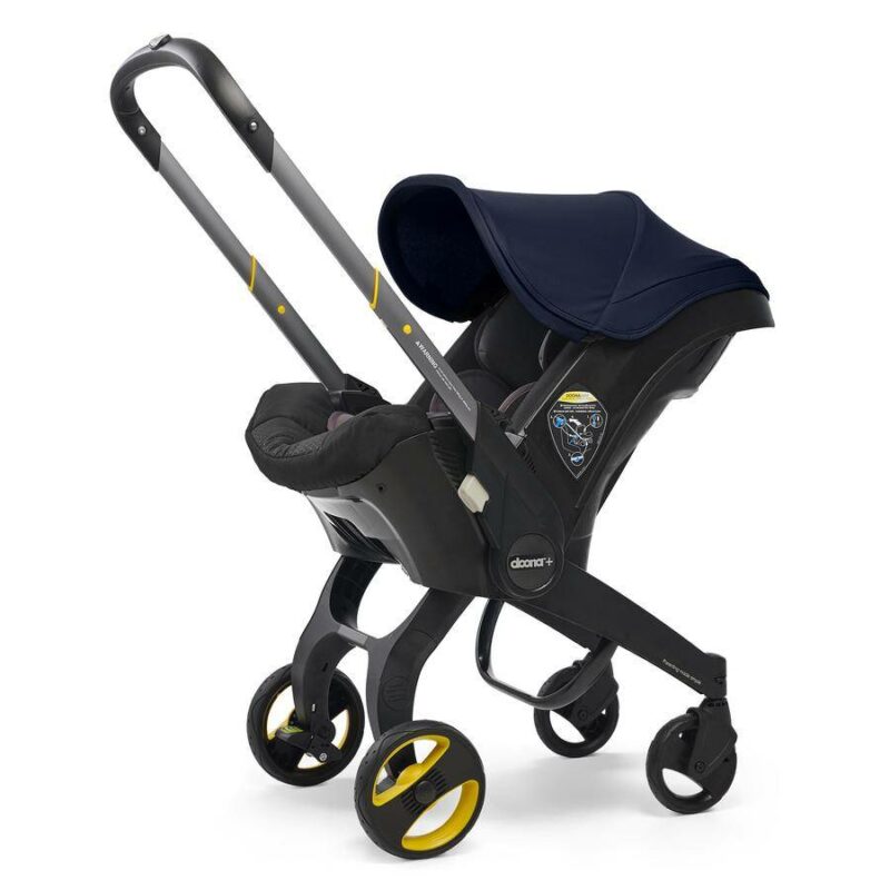 Comfortable Royal Blue Car Seat & Stroller by Doona