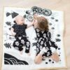 Black and White Baby Mat