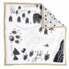 Woodland animal baby mat