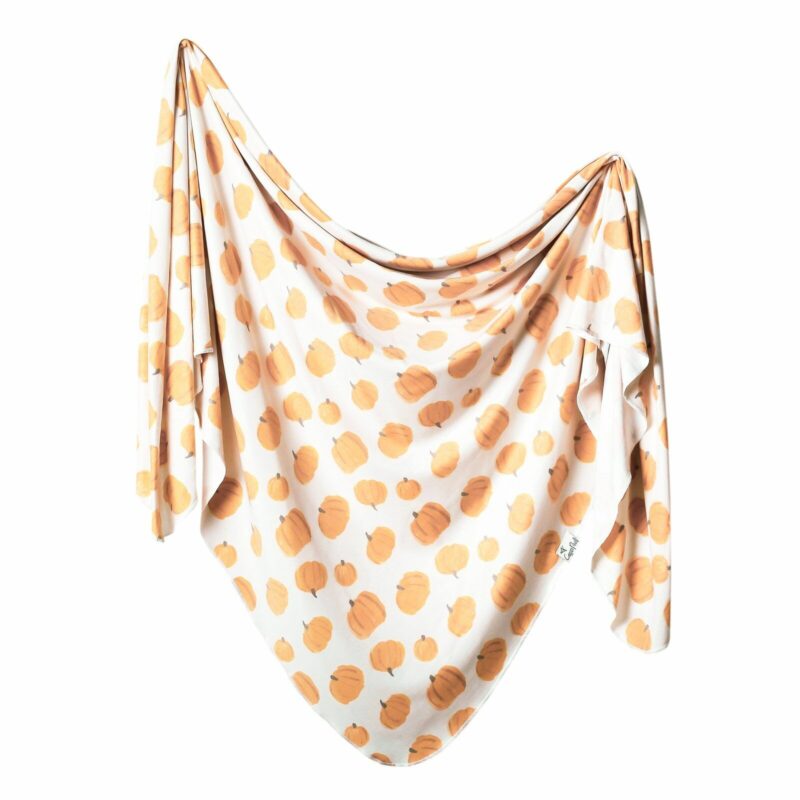 Copper Pearl Patch Pumpkin Swaddle