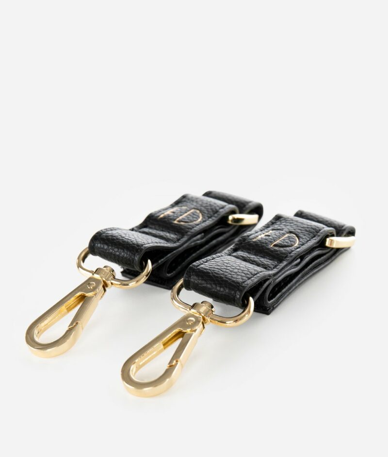 Black Fawn Stroller Hooks