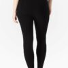 Belly Bandit Bump Support Black Maternity Leggins with a Reinforced Bottom