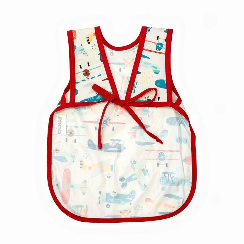 BapronBaby Retro Airplane Bib Apron Bapron