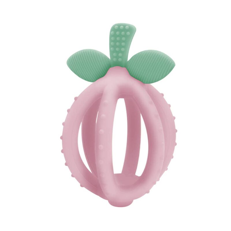 Itzy Ritzy Pink Lemonade Bitzy Biter Baby Teether