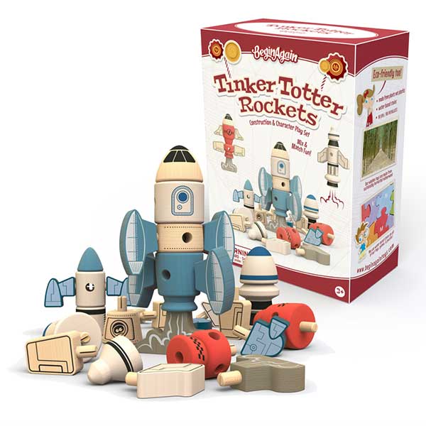 Tinker Totter Rockets - Construction & Character Set Packaging