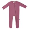 Kyte Baby Zippered Footie in Plum