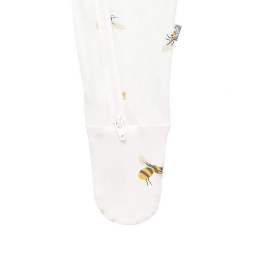 Kyte Baby Bamboo Zippered Footie Sleeper in Buzz Blossom