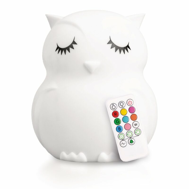 LumiPets Owl Nightlight with Remote