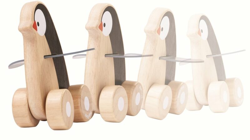 PlanToys Penguin Wheelie 3