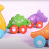 PlanToys Wooden Dino Cars