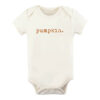 Tenth & Pine Pumpkin Word Organic Cotton Bodysuit