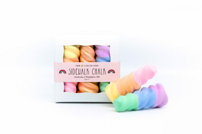 TWEE Unicorn Horn Sidewalk Chalk