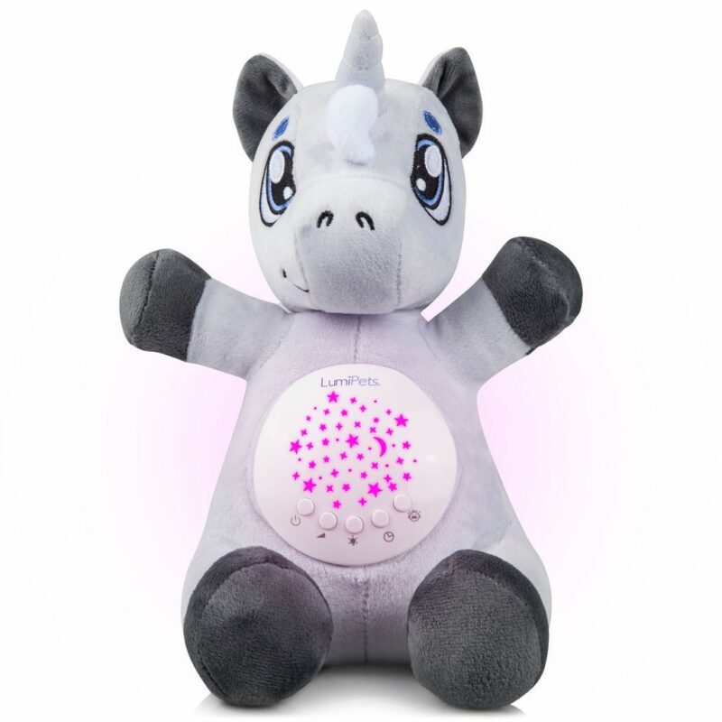 LumieWorld Sound and Light Soother Plush Unicorn