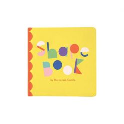 Bright baby board book with Shapes by Manhattan Toys