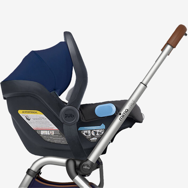 Mima Zigi Stroller with UPPAbaby Mesa car seat using Zigi Car Seat Adaptor