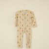 Willow+Co Yellow Sun Romper Footie