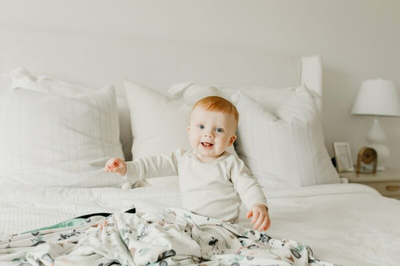 3-Layer Baby and Toddler Quilt Blanket with Farm Pattern Jo Pattern by Copper Pearl