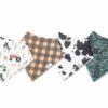 Copper Pearl Bandana Bibs Jo Set of 4 Bibs