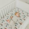 Farm Pattern Baby Crib Sheet by Copper Pearl