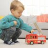 Indigo Jamm Freddie Fire Engine Wodden Toy