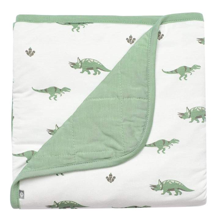 Kyte Baby Balmboo Baby Blanket in Dino Pattern