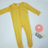 Mustard Snap Footie from Kyte BABY